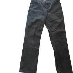Black charter club straight leg jeans